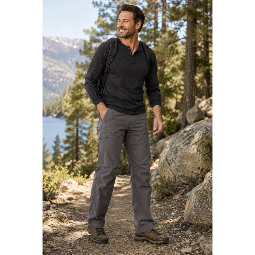 KUHL Renegade Cargo Hiking Pants‎ Mens Size 40x32 Gray Outdoor Tactical